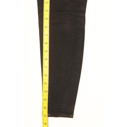 Levi's 710 Super Women Black Skinny Slim Stretch Jeans W25 L27
