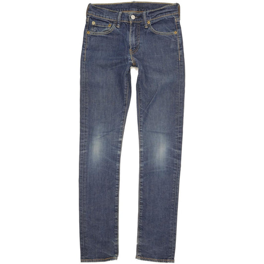 Levi's 510 Men Blue Skinny Slim Stretch Jeans W27 L30