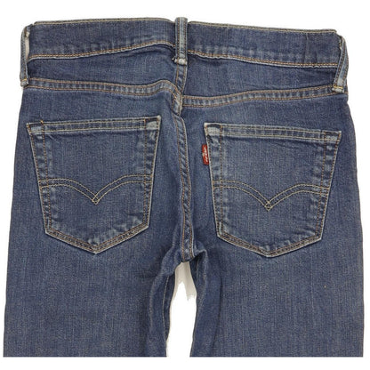 Levi's 510 Men Blue Skinny Slim Stretch Jeans W27 L30