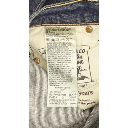 Levi's 510 Men Blue Skinny Slim Stretch Jeans W27 L30