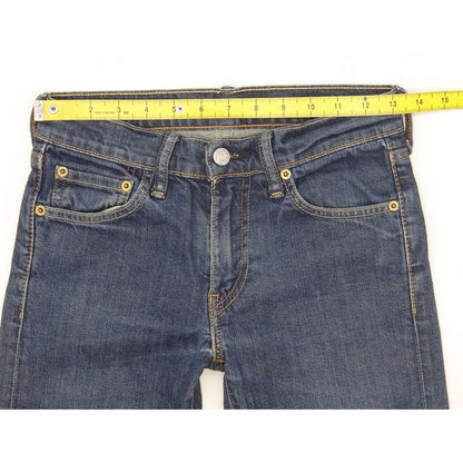 Levi's 510 Men Blue Skinny Slim Stretch Jeans W27 L30