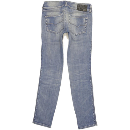 Diesel Hushy 008W7 Ankle Women Blue Skinny Slim Stretch Jeans W26 L34