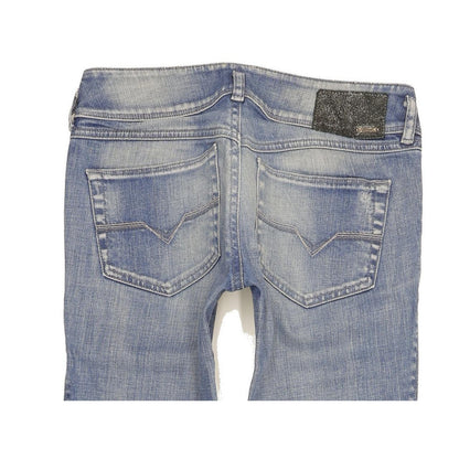 Diesel Hushy 008W7 Ankle Women Blue Skinny Slim Stretch Jeans W26 L34