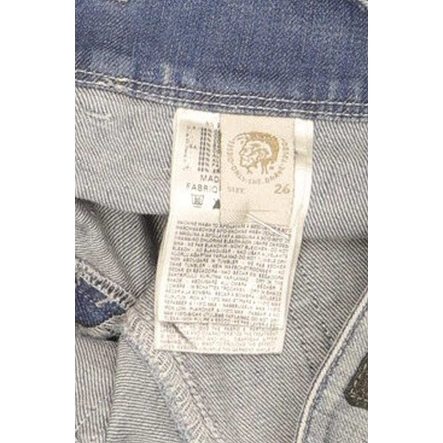 Diesel Hushy 008W7 Ankle Women Blue Skinny Slim Stretch Jeans W26 L34