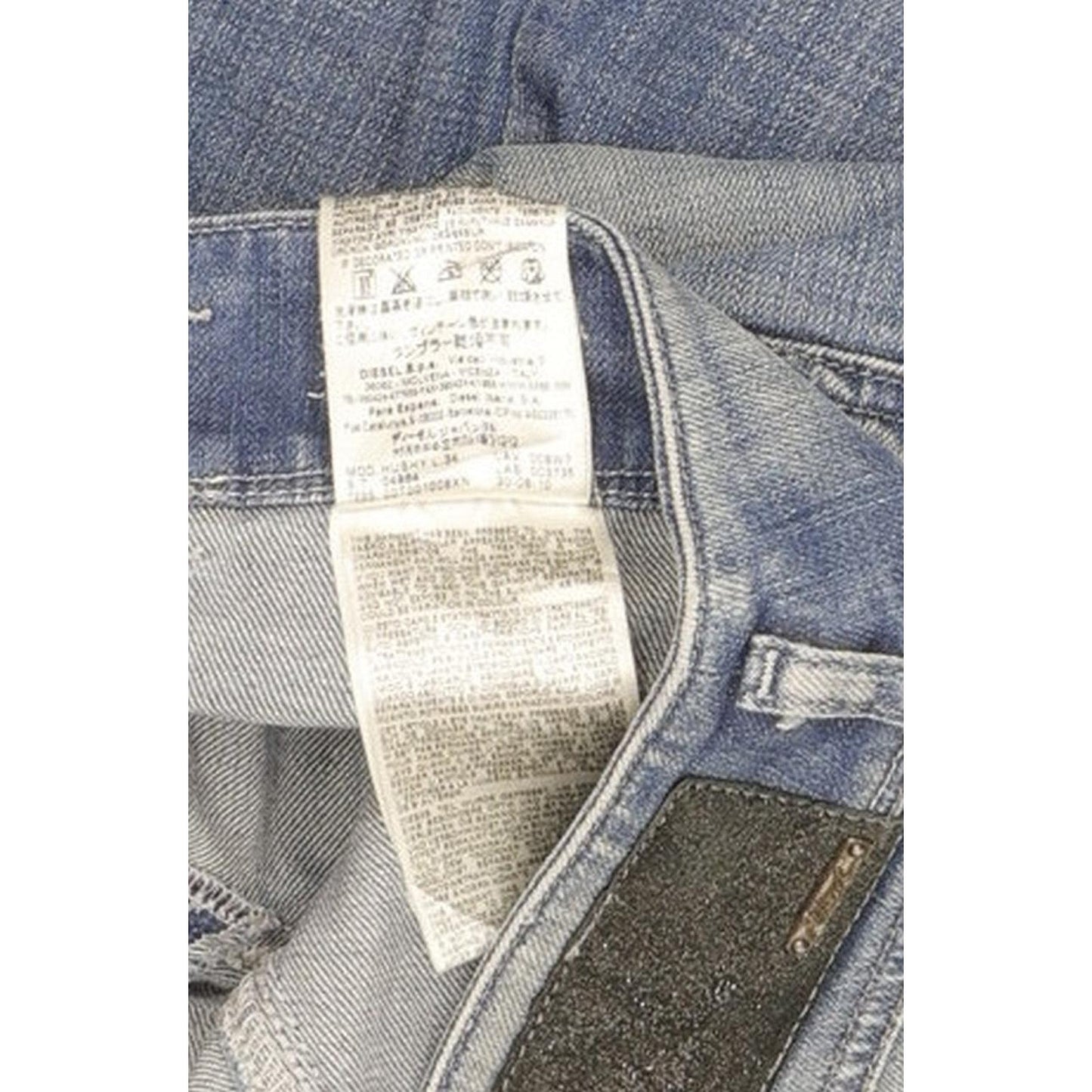 Diesel Hushy 008W7 Ankle Women Blue Skinny Slim Stretch Jeans W26 L34