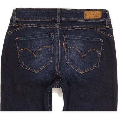 Levi's Bold Curve Women Blue Skinny Slim Stretch Jeans W26 L31