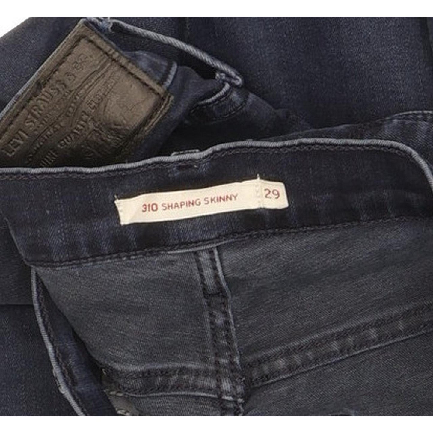 Levi's 310 Shaping Women Blue Skinny Slim Stretch Jeans W29 L33