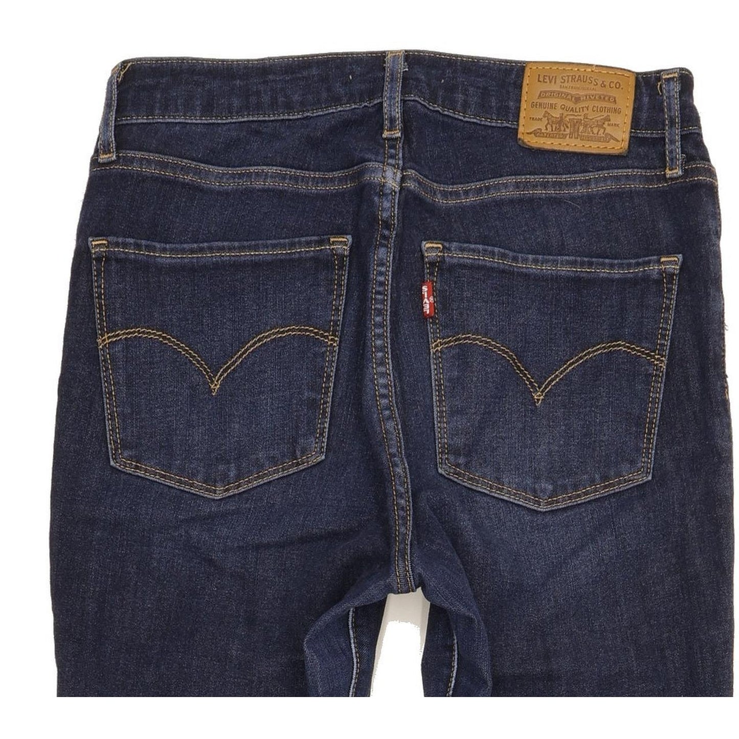 Levi's 721 Women Blue Skinny Slim Jeans W26 L30