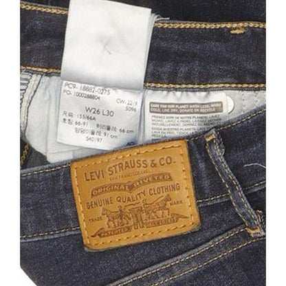 Levi's 721 Women Blue Skinny Slim Jeans W26 L30