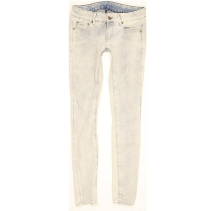 G-Star 3301 Low Women Blue Skinny Slim Stretch Jeans W25 L30