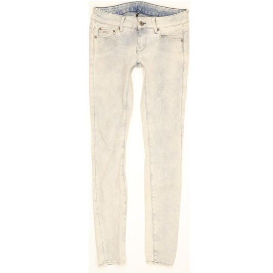 G-Star 3301 Low Women Blue Skinny Slim Stretch Jeans W25 L30