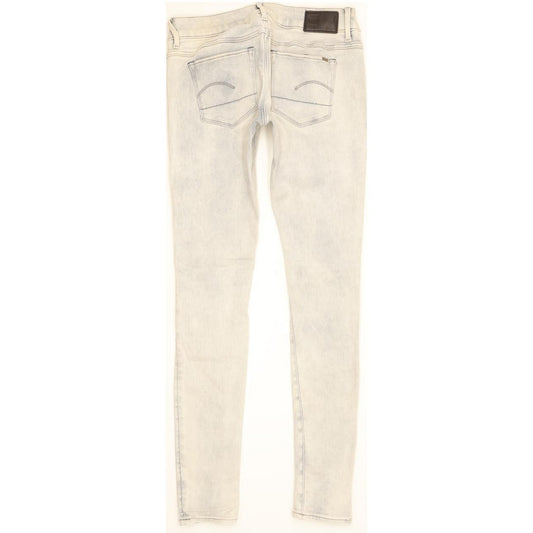G-Star 3301 Low Women Blue Skinny Slim Stretch Jeans W25 L30