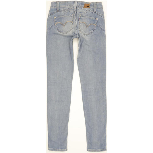 Levi's Demi Curve Women Blue Skinny Slim Stretch Jeans W25 L31
