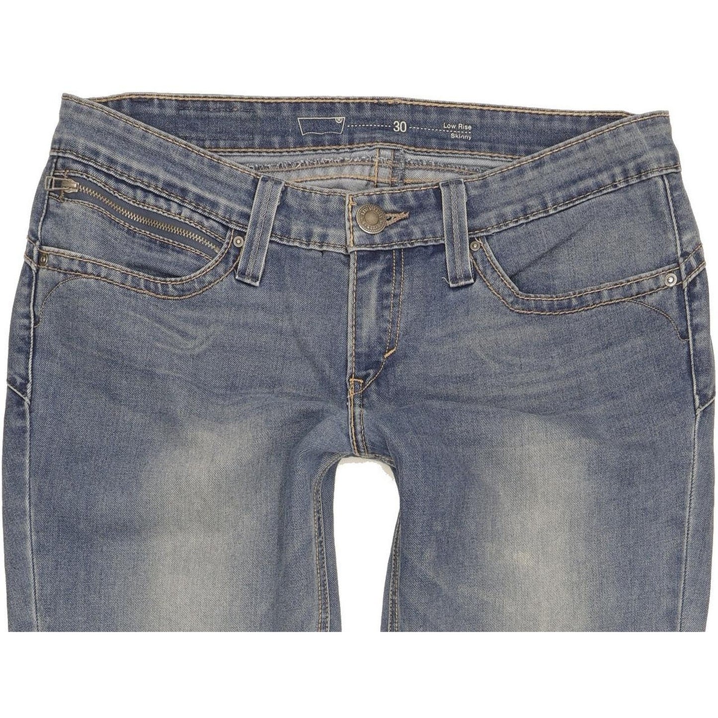 Levi's Women Blue Skinny Slim Jeans W30 L31