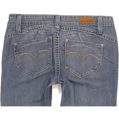 Levi's Women Blue Skinny Slim Jeans W30 L31