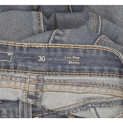 Levi's Women Blue Skinny Slim Jeans W30 L31