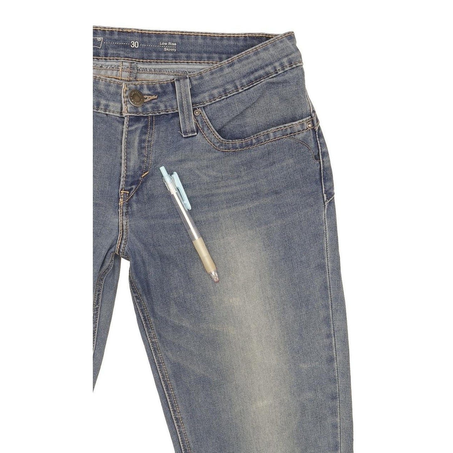 Levi's Women Blue Skinny Slim Jeans W30 L31