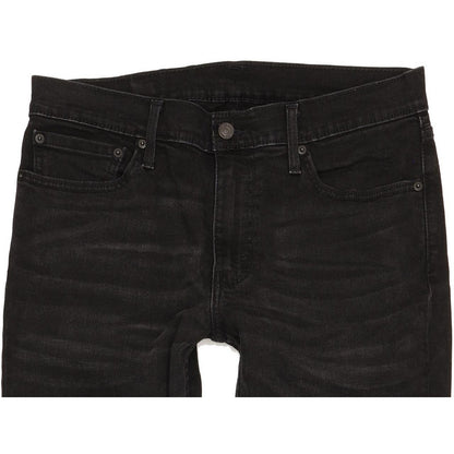 Levi's 511 Men Black Straight Slim Stretch Jeans W32 L31