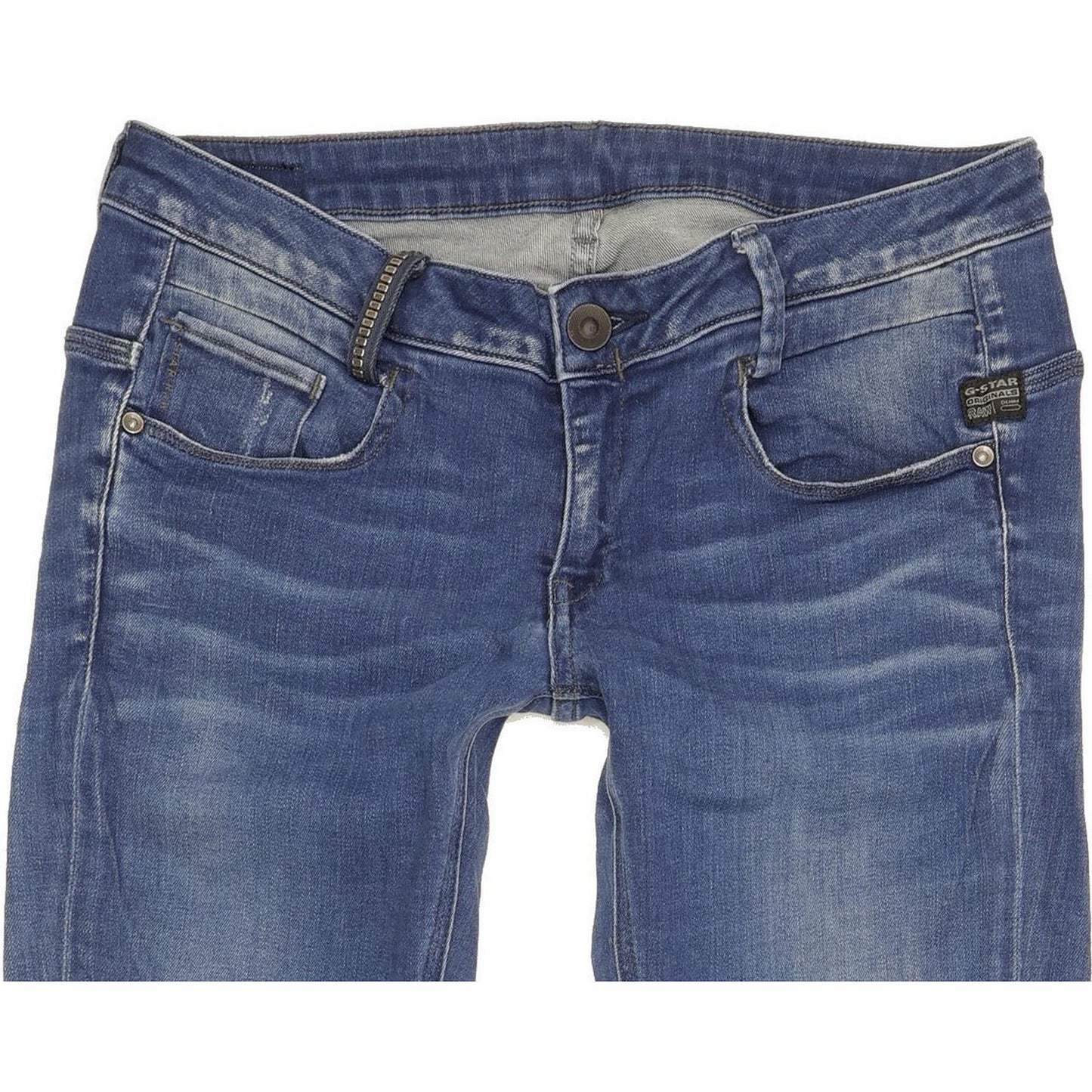 G-Star Women Blue Skinny Slim Stretch Jeans W30 L30