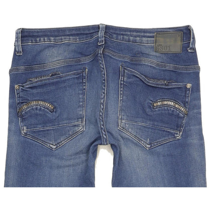 G-Star Women Blue Skinny Slim Stretch Jeans W30 L30