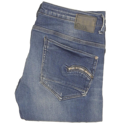 G-Star Women Blue Skinny Slim Stretch Jeans W30 L30