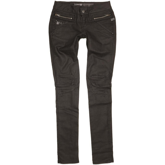 G-Star Roadie Women Black Skinny Slim Stretch Jeans W27 L32