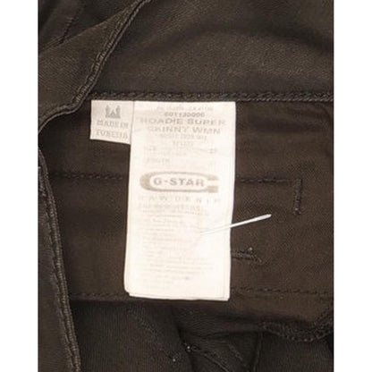 G-Star Roadie Women Black Skinny Slim Stretch Jeans W27 L32