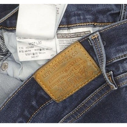 Levi's 311 Shaping Women Blue Skinny Slim Jeans W27 L28
