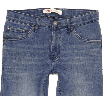 Levi's 510 Kids Blue Skinny Slim Stretch Jeans W28 L31
