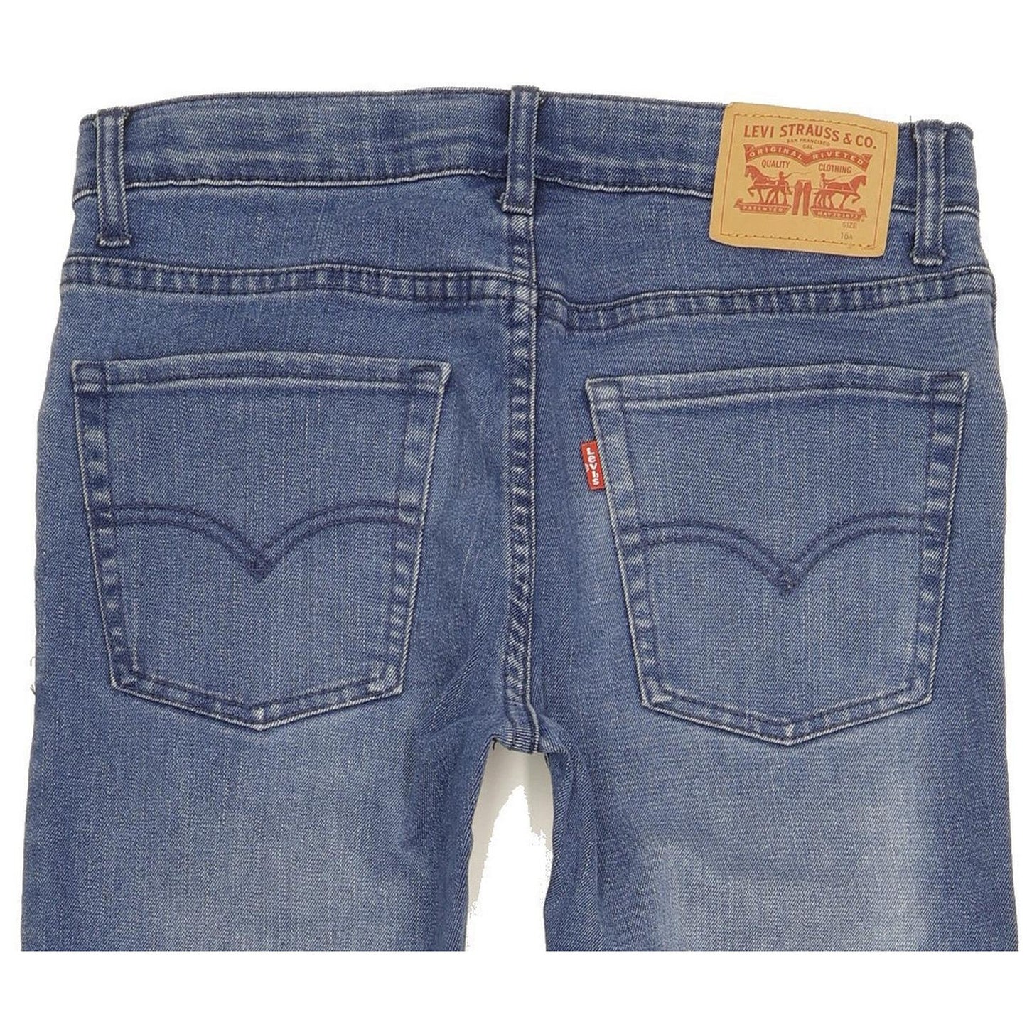 Levi's 510 Kids Blue Skinny Slim Stretch Jeans W28 L31