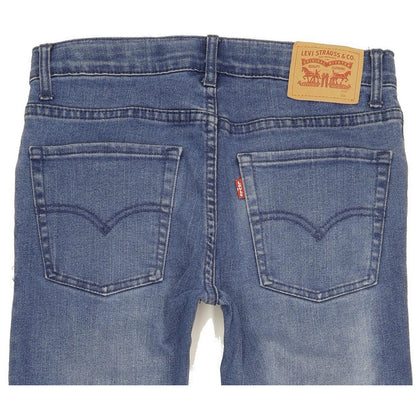 Levi's 510 Kids Blue Skinny Slim Stretch Jeans W28 L31
