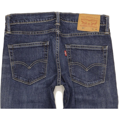 Levi's 511 Men Blue Straight Slim Stretch Jeans W29 L29
