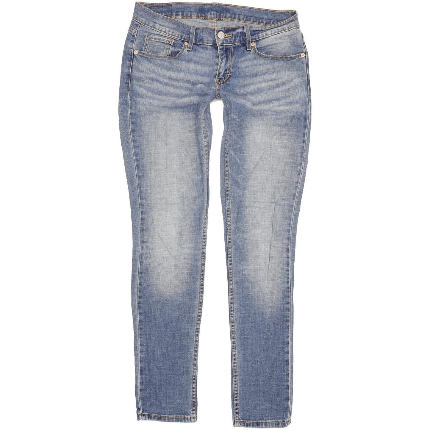 Levi's Women Blue Skinny Slim Stretch Jeans W28 L32