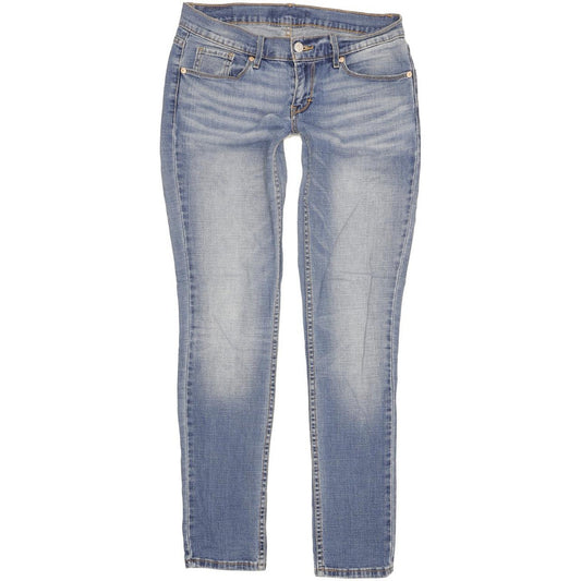 Levi's Women Blue Skinny Slim Stretch Jeans W28 L32