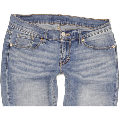 Levi's Women Blue Skinny Slim Stretch Jeans W28 L32