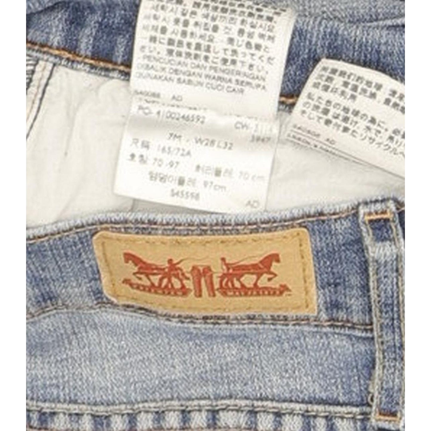 Levi's Women Blue Skinny Slim Stretch Jeans W28 L32
