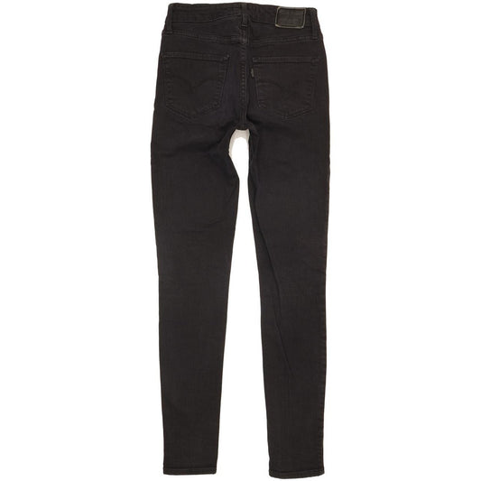 Levi's 721 Women Black Skinny Slim Stretch Jeans W25 L30