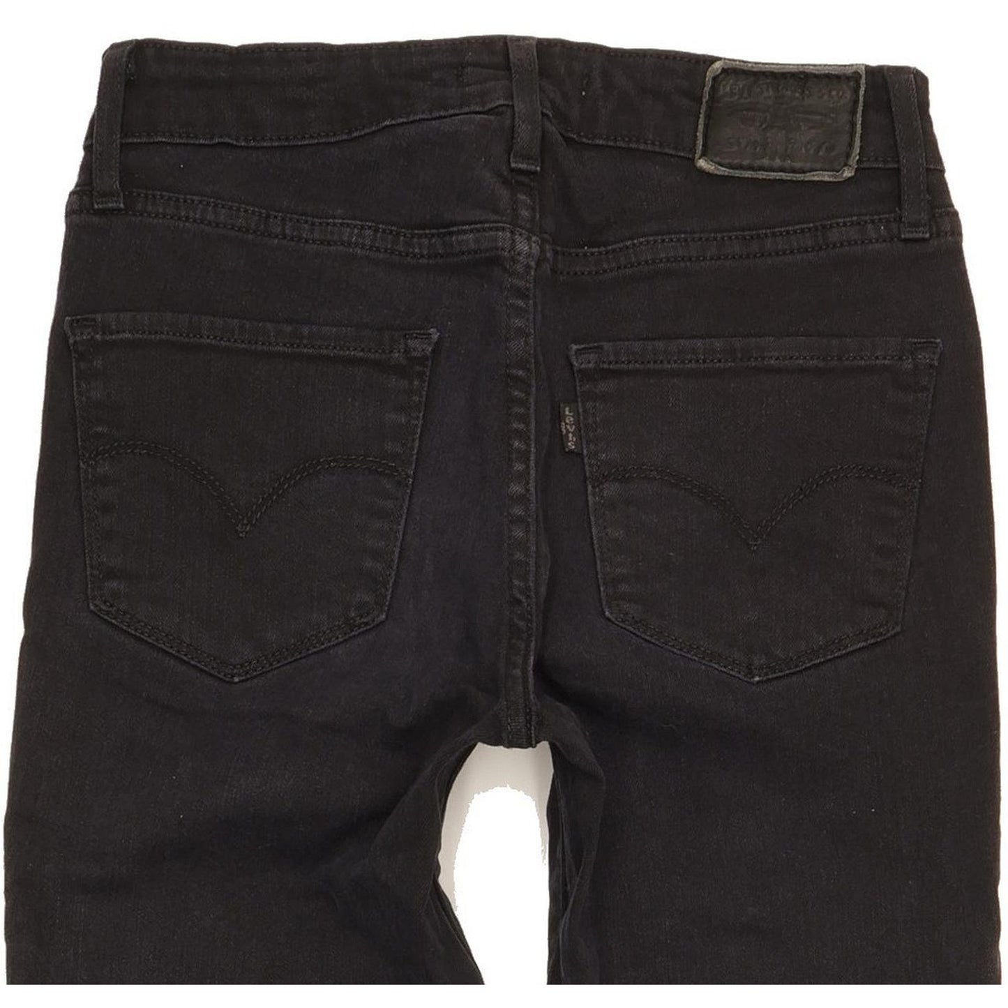 Levi's 721 Women Black Skinny Slim Stretch Jeans W25 L30