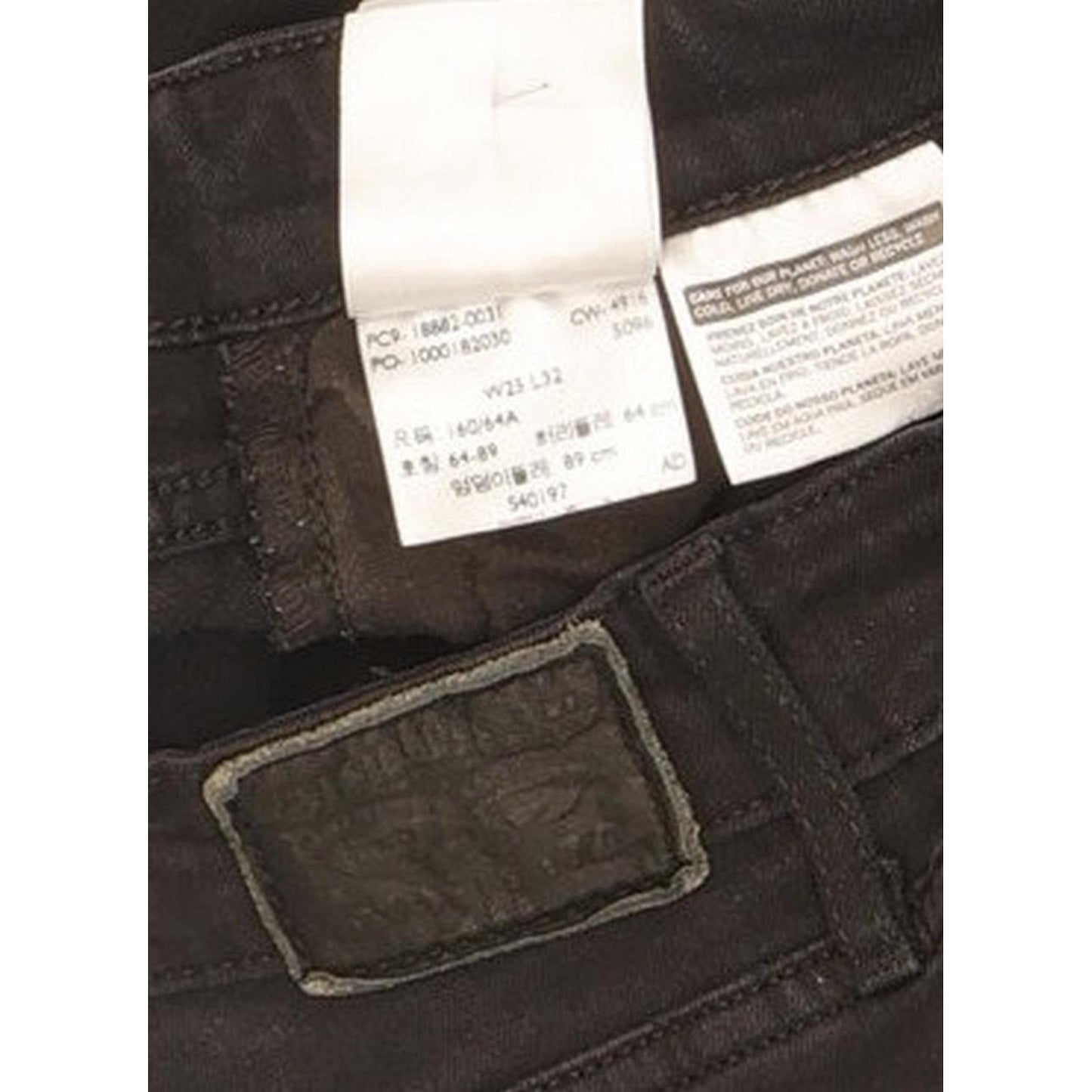 Levi's 721 Women Black Skinny Slim Stretch Jeans W25 L30