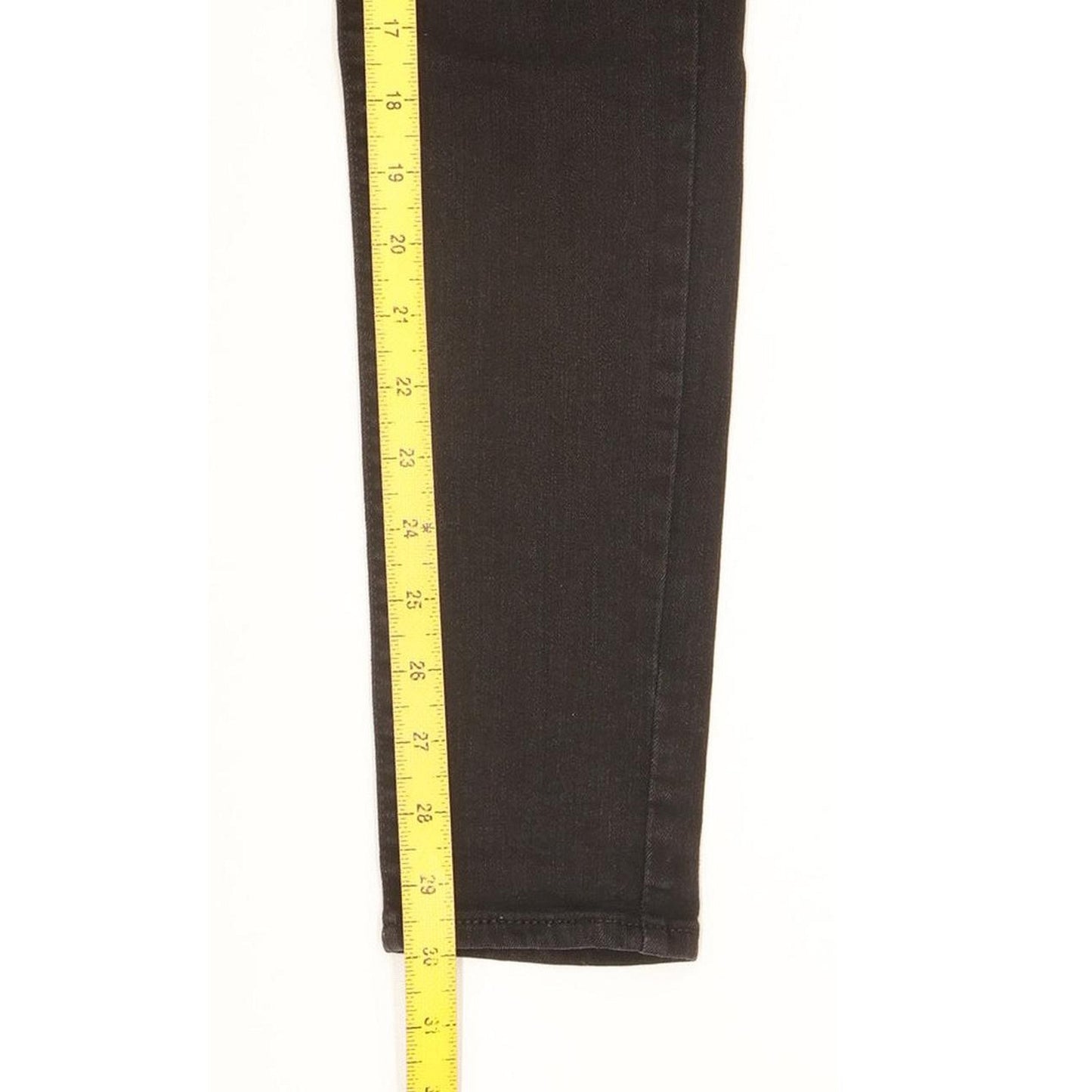 Levi's 721 Women Black Skinny Slim Stretch Jeans W25 L30