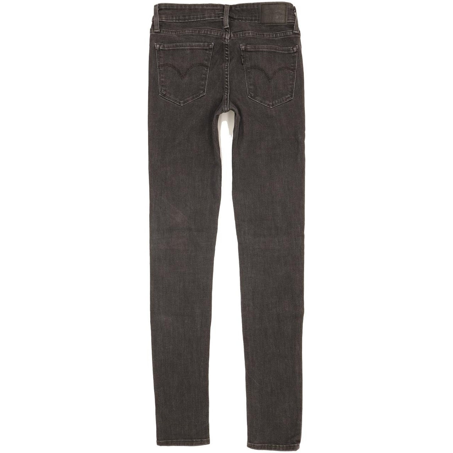 Levi's 711 Women Charcoal Skinny Slim Stretch Jeans W26 L32