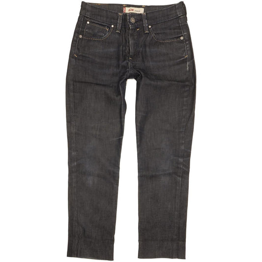 Levi's 628 Women Blue Straight Slim Stretch Jeans W27 L25