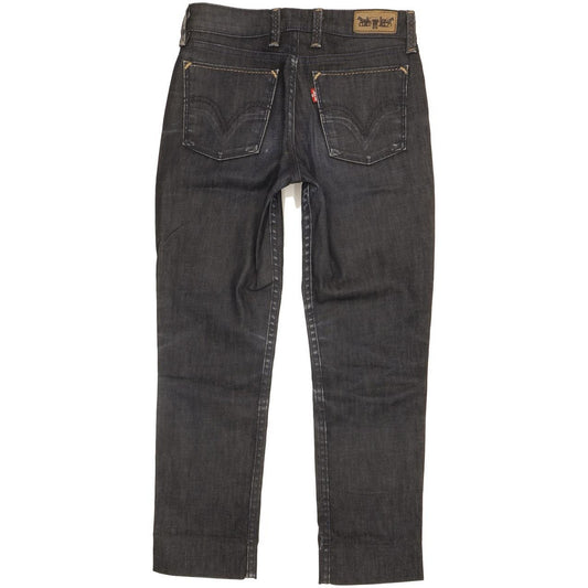 Levi's 628 Women Blue Straight Slim Stretch Jeans W27 L25
