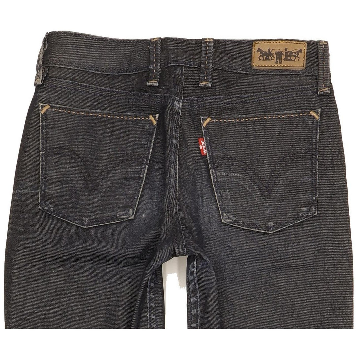 Levi's 628 Women Blue Straight Slim Stretch Jeans W27 L25