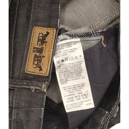 Levi's 628 Women Blue Straight Slim Stretch Jeans W27 L25