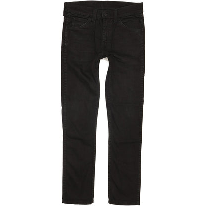Levi's 510 Men Black Skinny Slim Stretch Jeans W30 L30