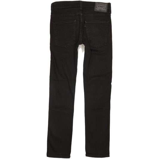 Levi's 510 Men Black Skinny Slim Stretch Jeans W30 L30