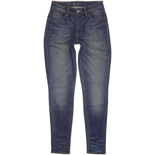 Levi's Women Blue Skinny Slim Stretch Jeans W26 L30