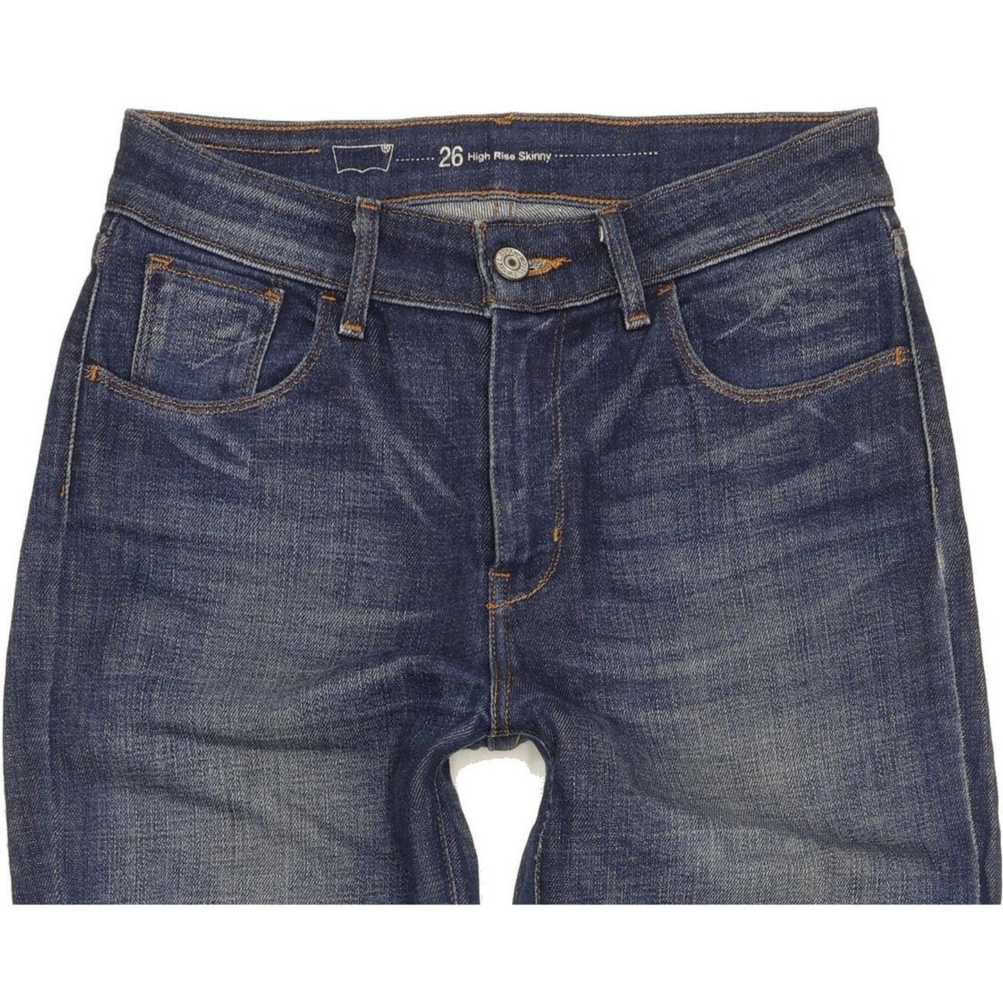 Levi's Women Blue Skinny Slim Stretch Jeans W26 L30