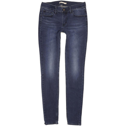 Diesel 710 Super Women Blue Skinny Slim Stretch Jeans W30 L32